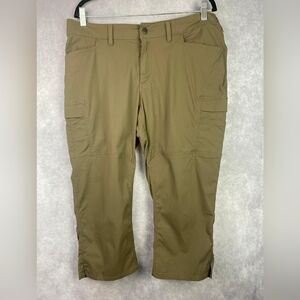 Carhartt‎ Cargo Pants Womens Plus Size 16 Cropped Bermuda Straight fit